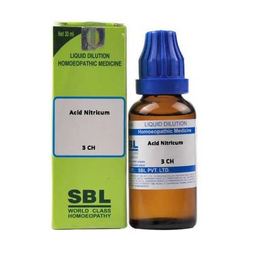 SBL Homeopathy Acid Nitricum Dilution -3 CH