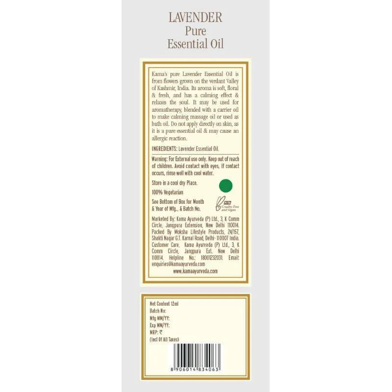 Kama Ayurveda Lavender Essential Oil