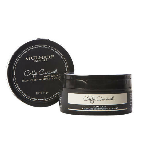 Gulnare Skincare Coffee Caramel Body Scrub (Cellulite Destruction & Firming) - 250 gm