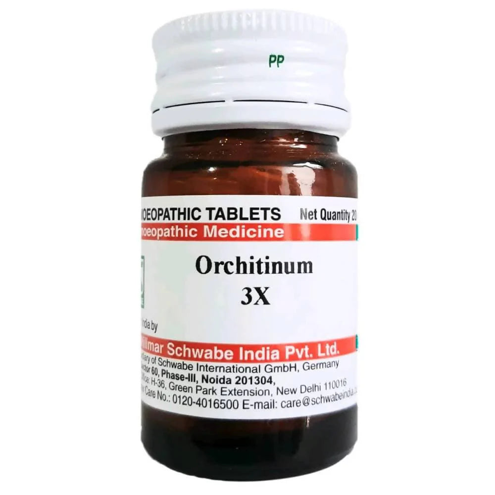 Dr. Willmar Schwabe India Orchitinum 3X -3X -