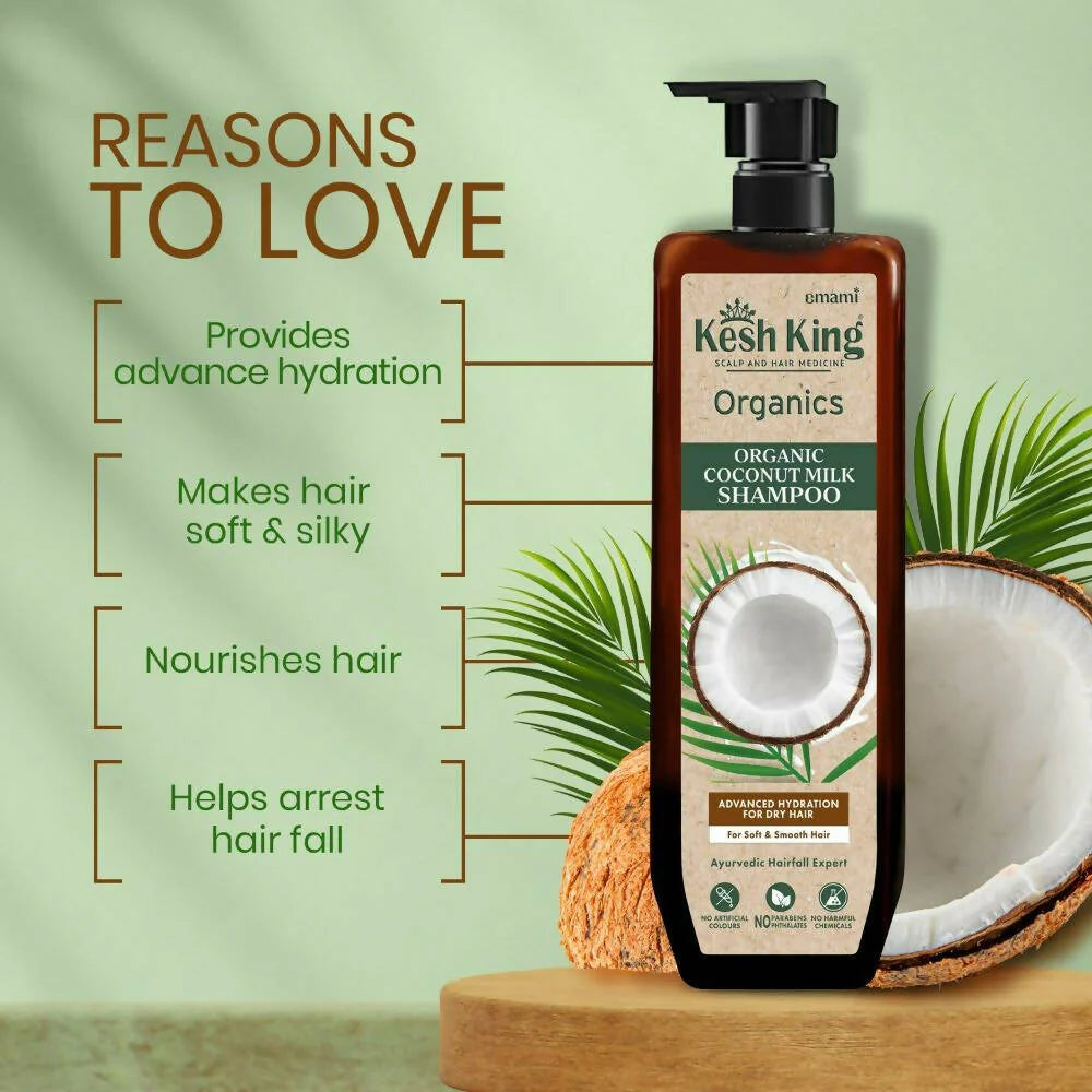 Kesh King Organics Coconut Milk Shampoo