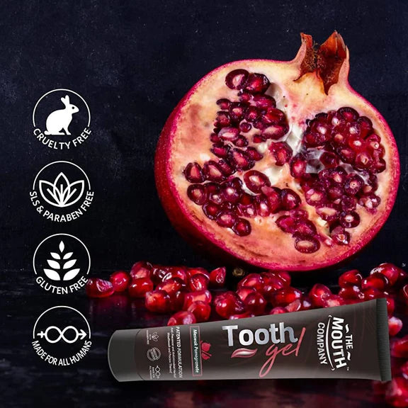 The Mouth Company Soothing Meswak & Pomegranate Toothgel - 20 gm