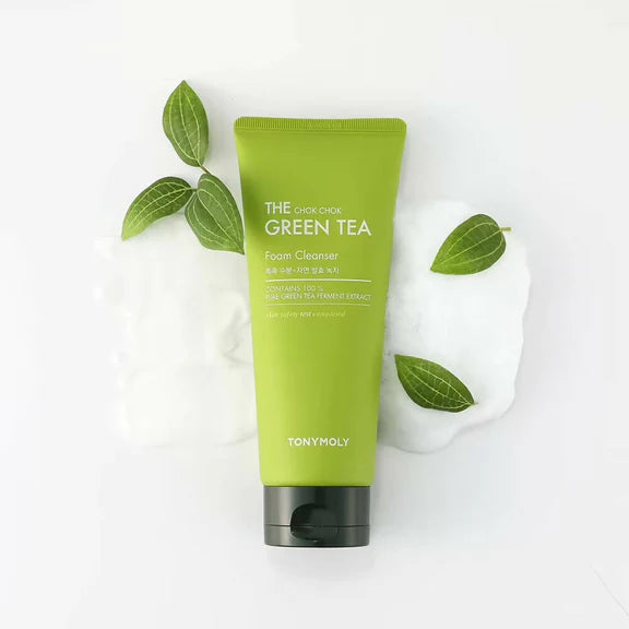 Tonymoly The Chok Chok Green Tea Foam Cleanser - Korean Skincare - 200 ml