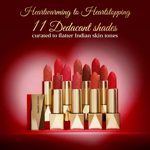Faces Canada Comfy Silk Obsession Lipstick - Playful Peach 03 - 4 gm