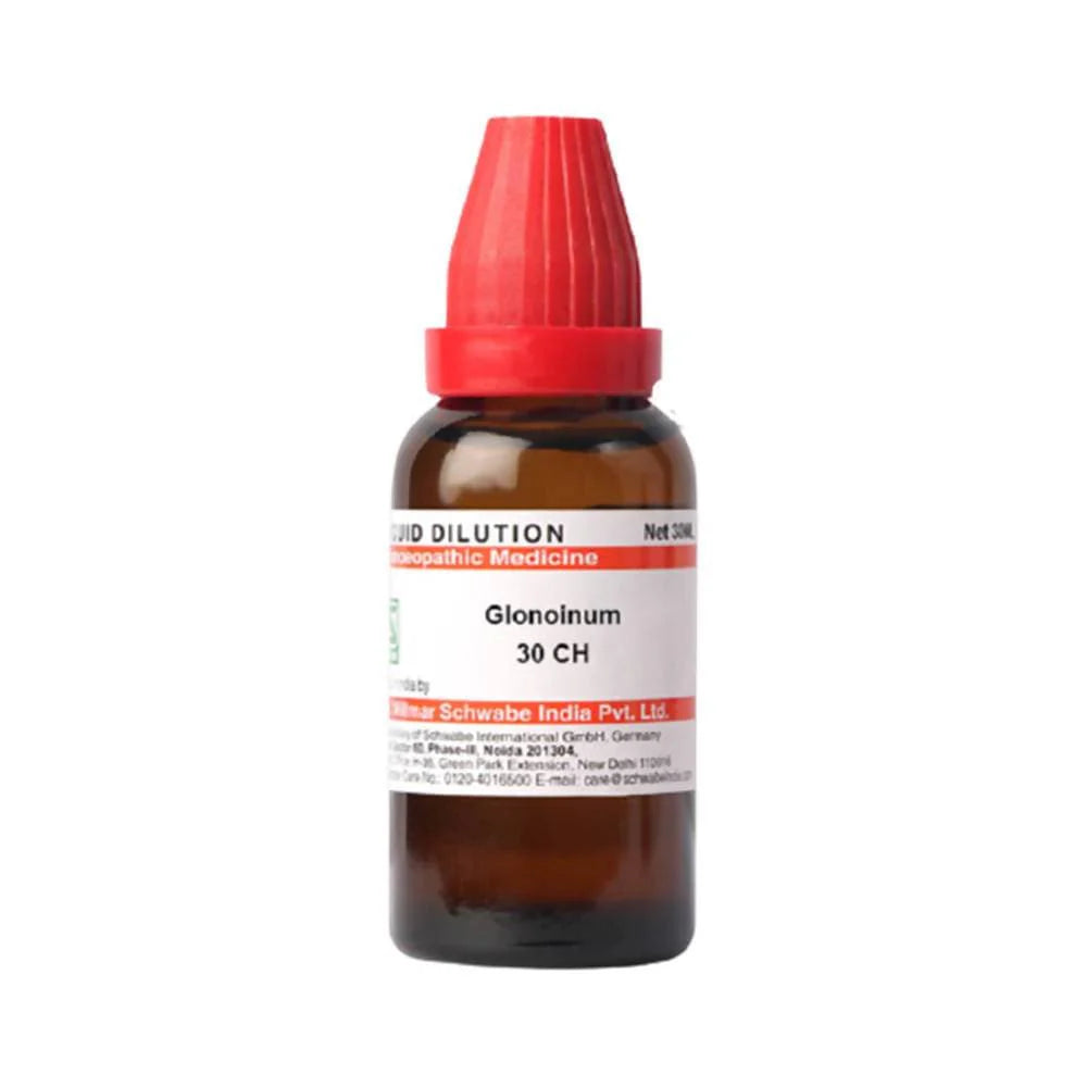 Dr. Willmar Schwabe India Glonoinum Dilution -30 CH - 30 ml
