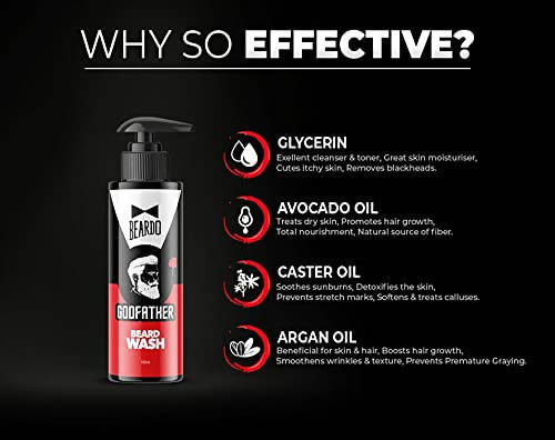 Beardo Godfather Beard Wash - 100 ml