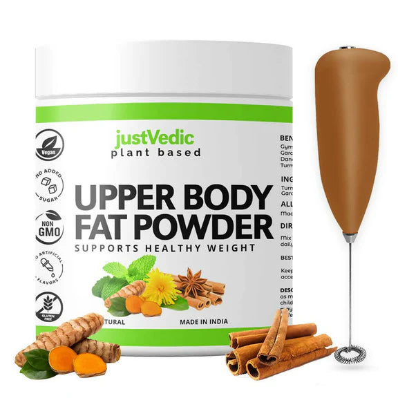 Just Vedic Upper Body Fat Drink Mix - 200 gm