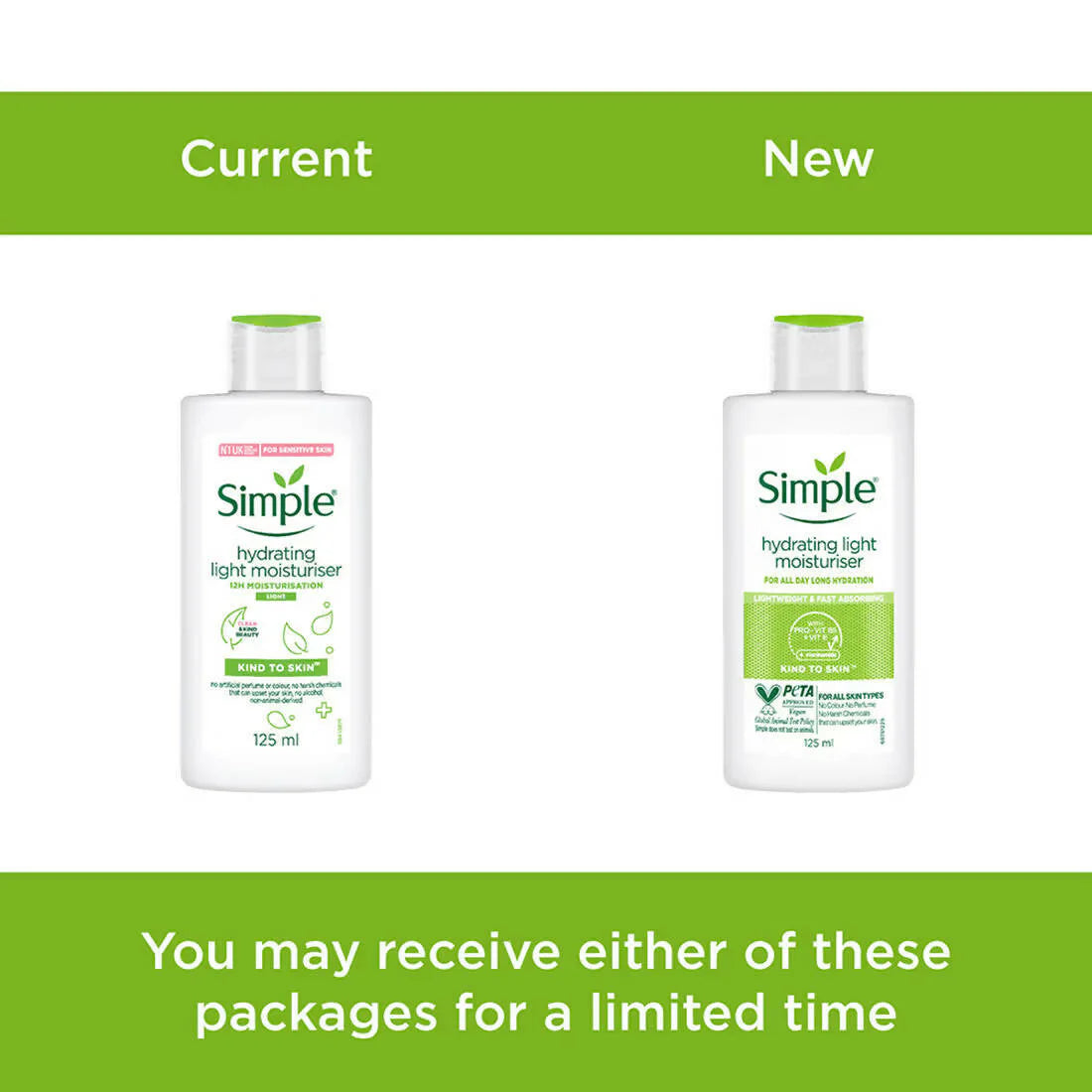 Simple Kind To Skin Hydrating Light Moisturiser - 125 ml