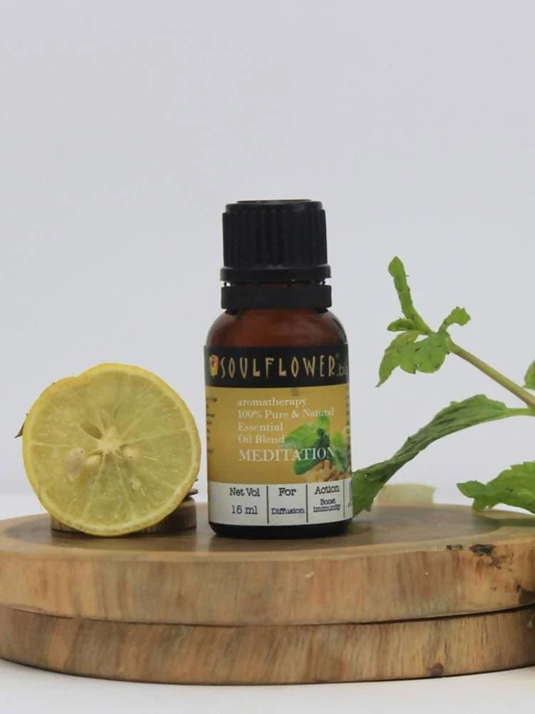 Soulflower Meditation Essential Oil