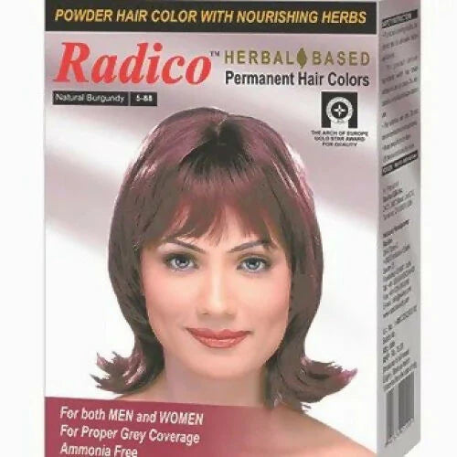 Radico Natural Herbal Based Permanent Hair Color