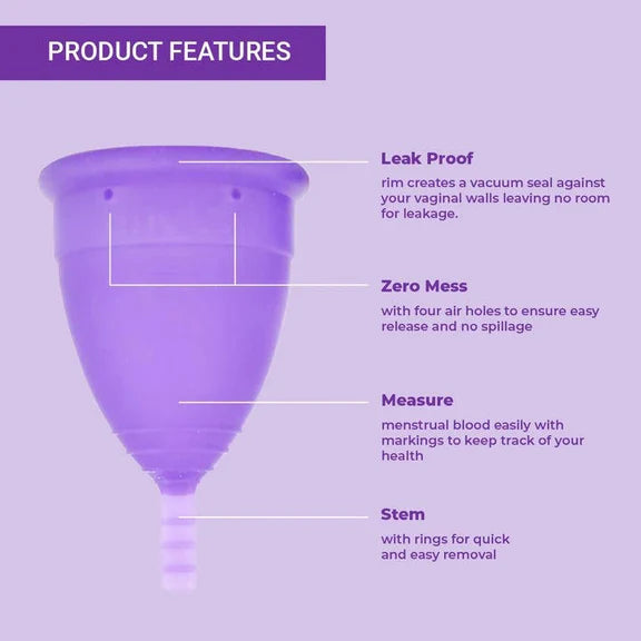 Saathi Reusable Menstrual Cup - Small Size 15ml