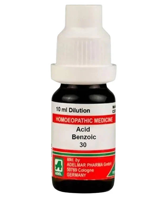 Adel Homeopathy Acid Benzoic Dilution -200 CH