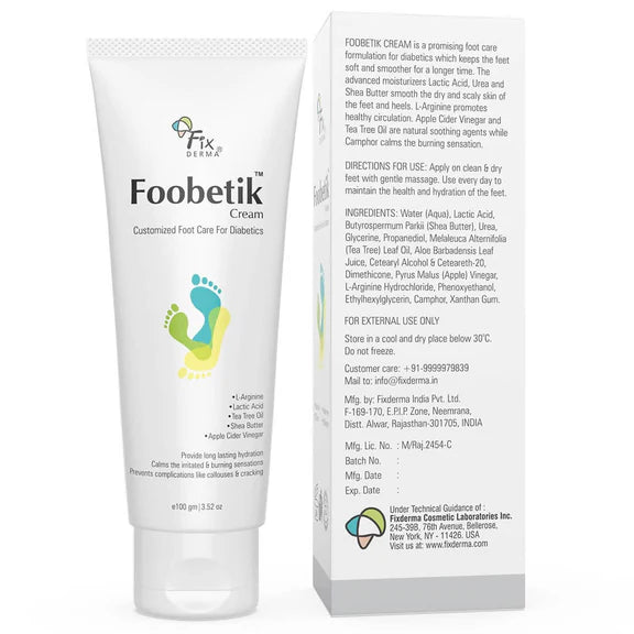 Fixderma Foobetik Foot Cream - 100 gm