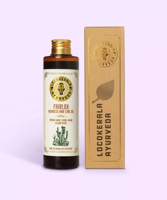 LocoKerala Fairlox Advanced Hair Oil – Ayurvedic Elixir for Strong & Vibrant Hair - 200 ml