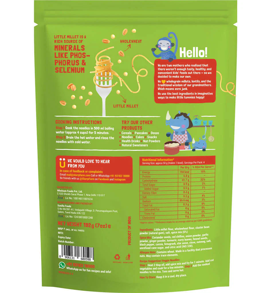 Slurrp Farm Little Millet Noodles