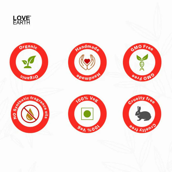Love Earth Lip Saviour Kit for Skin Hydration & Moisturization, Chapped Lips With Bees Wax And Cocoa Butter - Combo Pack