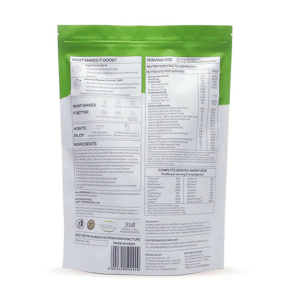 OZiva Bioactive Plant Protein - 1 kg
