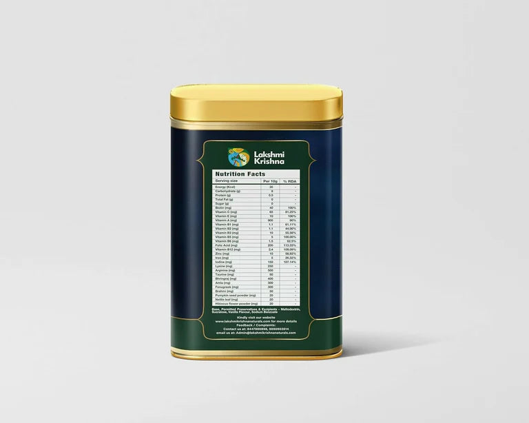 Lakshmi Krishna Naturals Hairgro Nutrition Mix Powder - 250 gm