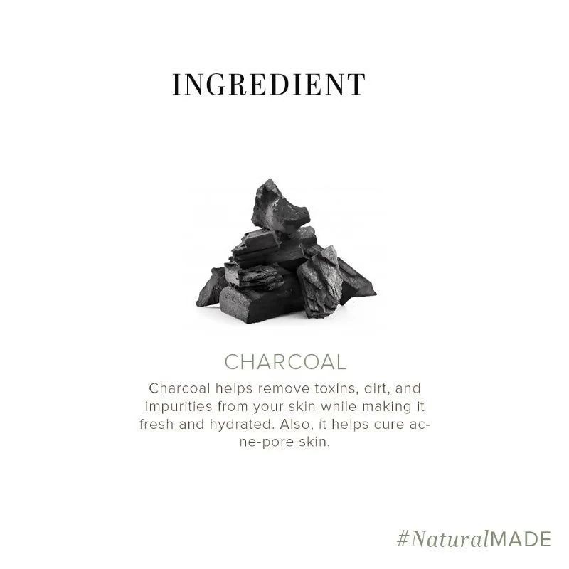 Khadi Natural Charcoal Handmade Soap - 125 gm
