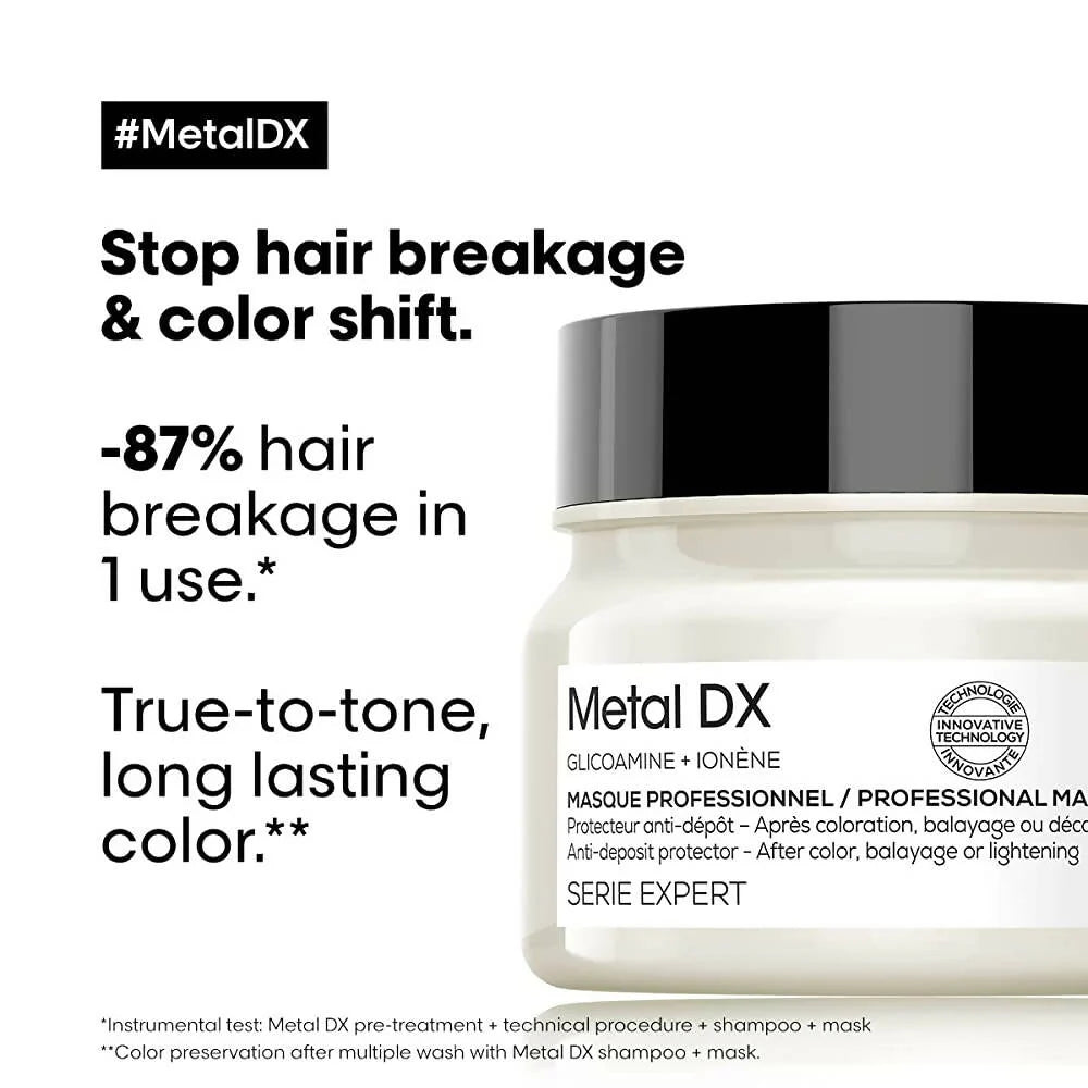 L'Oreal Paris Metal Dx Shampoo & Hair Mask Combo-Serie Expert -Combo
