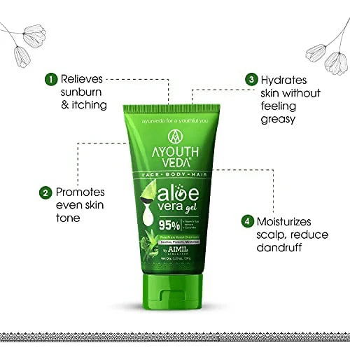 Ayouthveda Aloe Vera Face Gel - 150 gm