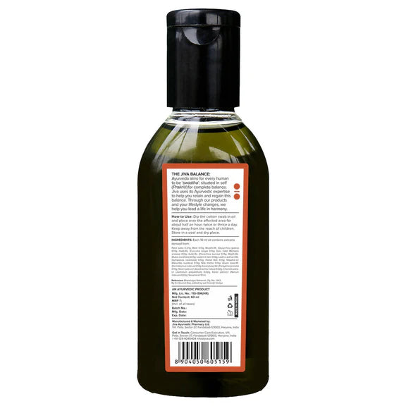 Jiva Ayurveda Jatyadi Oil - 60 ml - Pack of 2