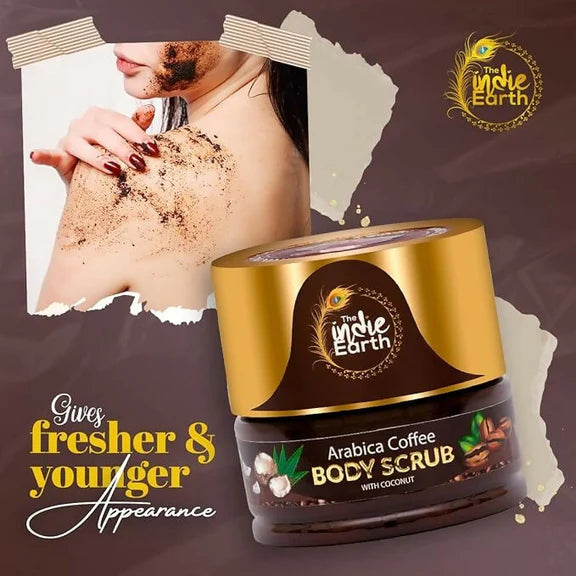 The Indie Earth Arabica Coffee Body Scrub - 125 gm