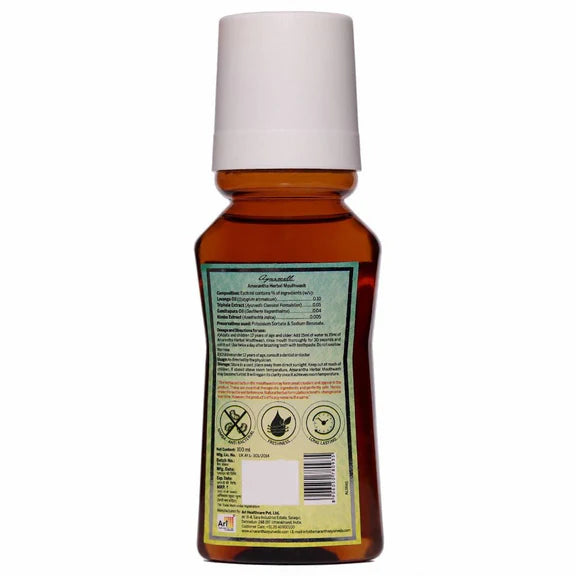 Amarantha Ayurvedic Herbal Mouthwash - 100 ml