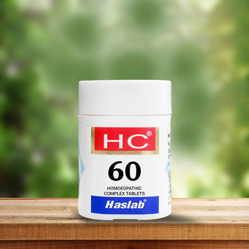 Haslab Homeopathy HC 60 Phytolacca Complex Tablet