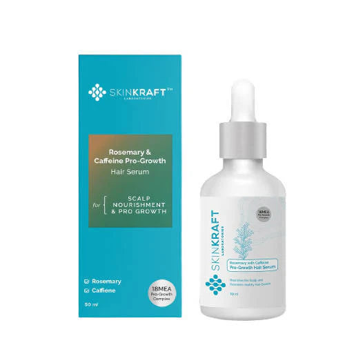 SkinKraft Rosemary & caffeine Pro Growth Hair Serum - 50 ml