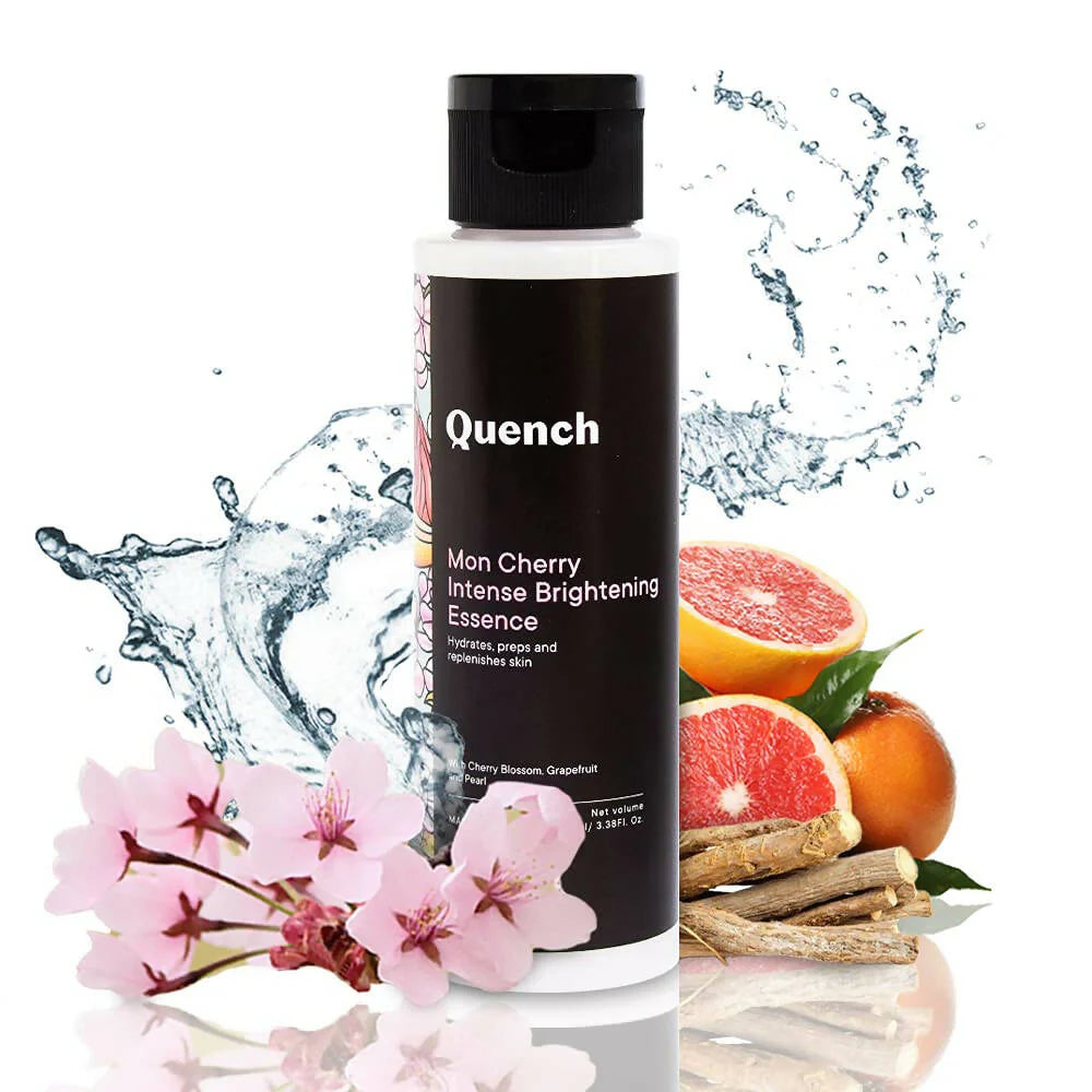 Quench Botanics Mon Cherry Intense Brightening Face Essence - Korean Skincare - 100 ml