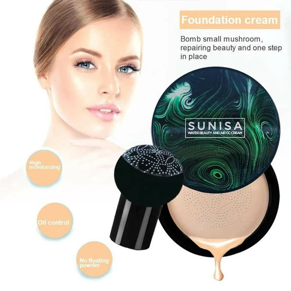 Favon Sunisa Air Cushion CC Foundation with Puff - Combo
