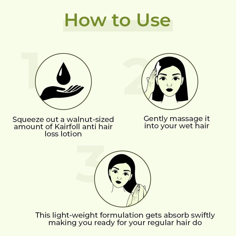 Fixderma Kairfoll Anti Hair Loss Lotion