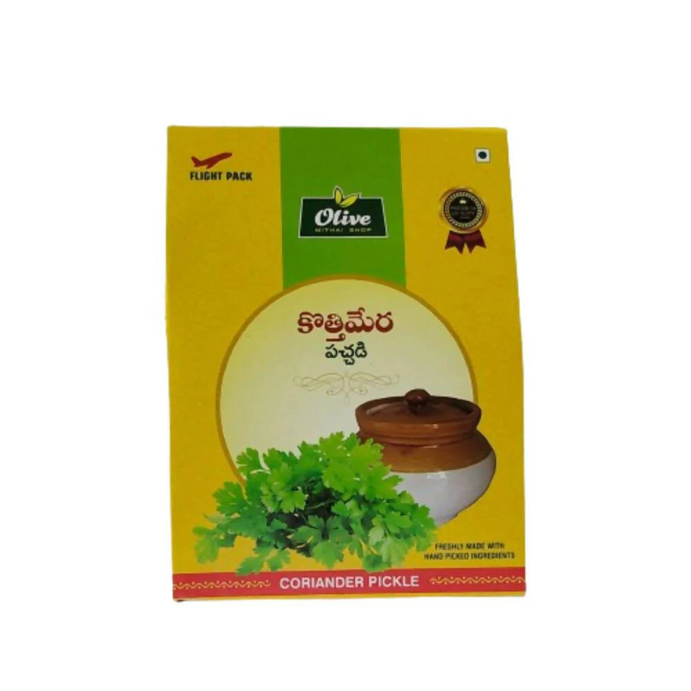 Olive Mithai kothimeera pickle -250 gm