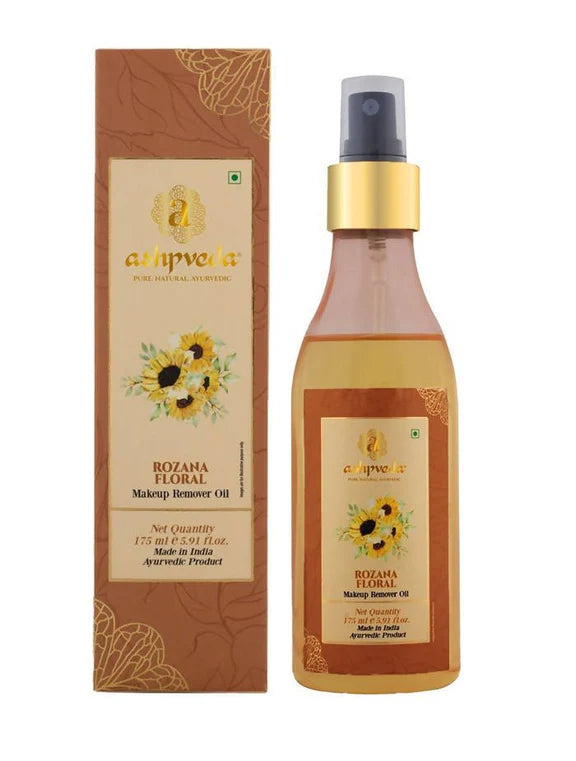 Ashpveda Rozana Floral Makeup Remover Oil - 175 gm