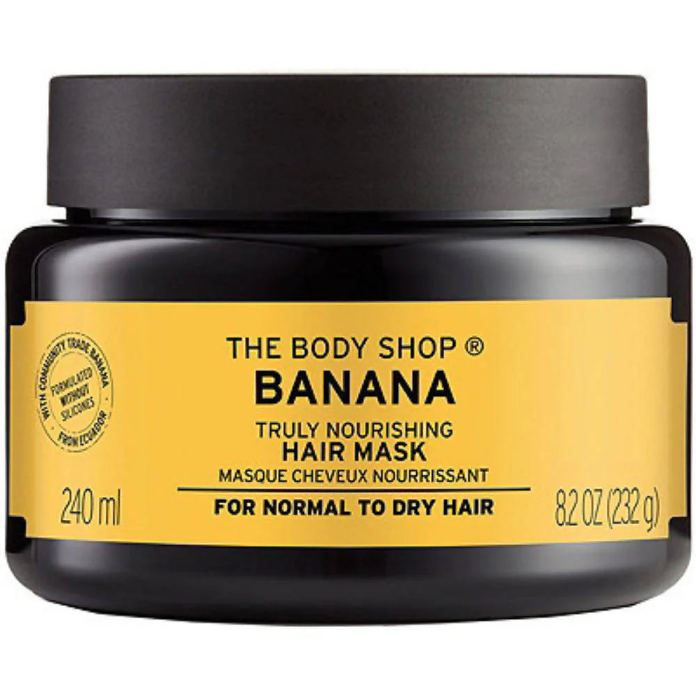 The Body Shop Banana Truly Nourishing Hair Mask -
