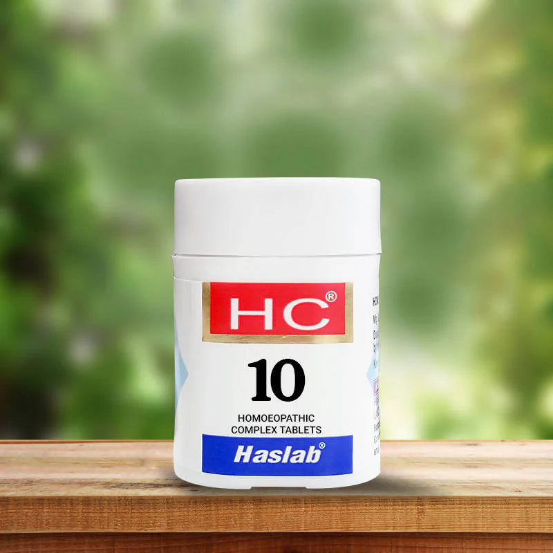 Haslab Homeopathy HC 10 Lecithin Complex Tablet -20 gm