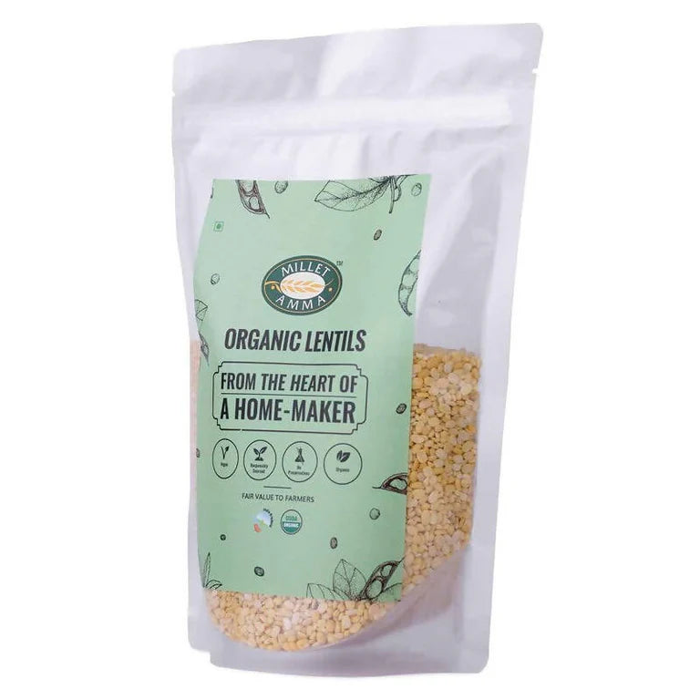 Millet Amma Organic Moong Dal (Yellow) - 500 gm
