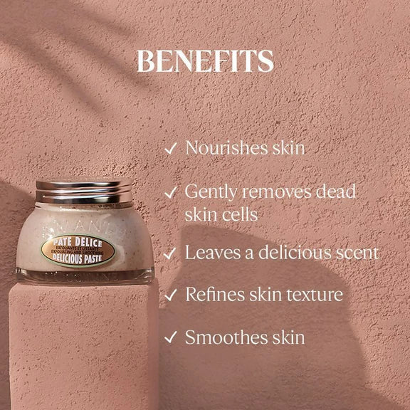 L'Occitane Exfoliating & Smoothing Almond Delicious Paste Body Scrub - 200 ml