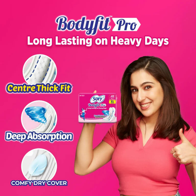 Sofy AntiBacteria Sanitary Pads For Women - XL - 28 pcs