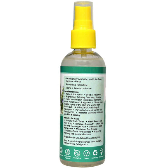 Teja Organics Rosemary Hydrosol - 100 ml
