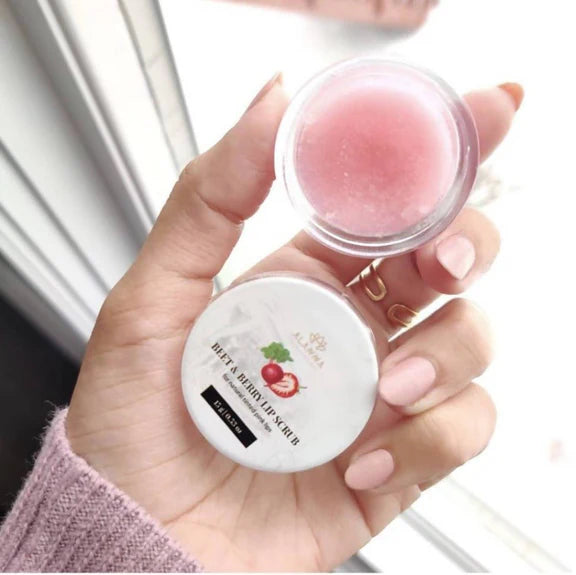 Alanna Beet and Berry Lip Scrub - 15 gm