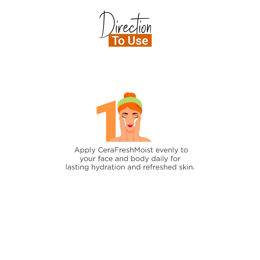 Vedic Line Cerafresh Moist Daily Moisturizer - 200 ml
