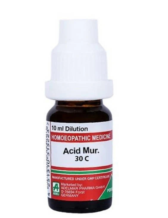Adel Homeopathy Acid Mur Dilution -6 CH