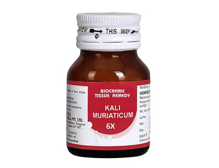 Bakson's Homeopathy Kali Muriaticum Biochemic Tablets -3X