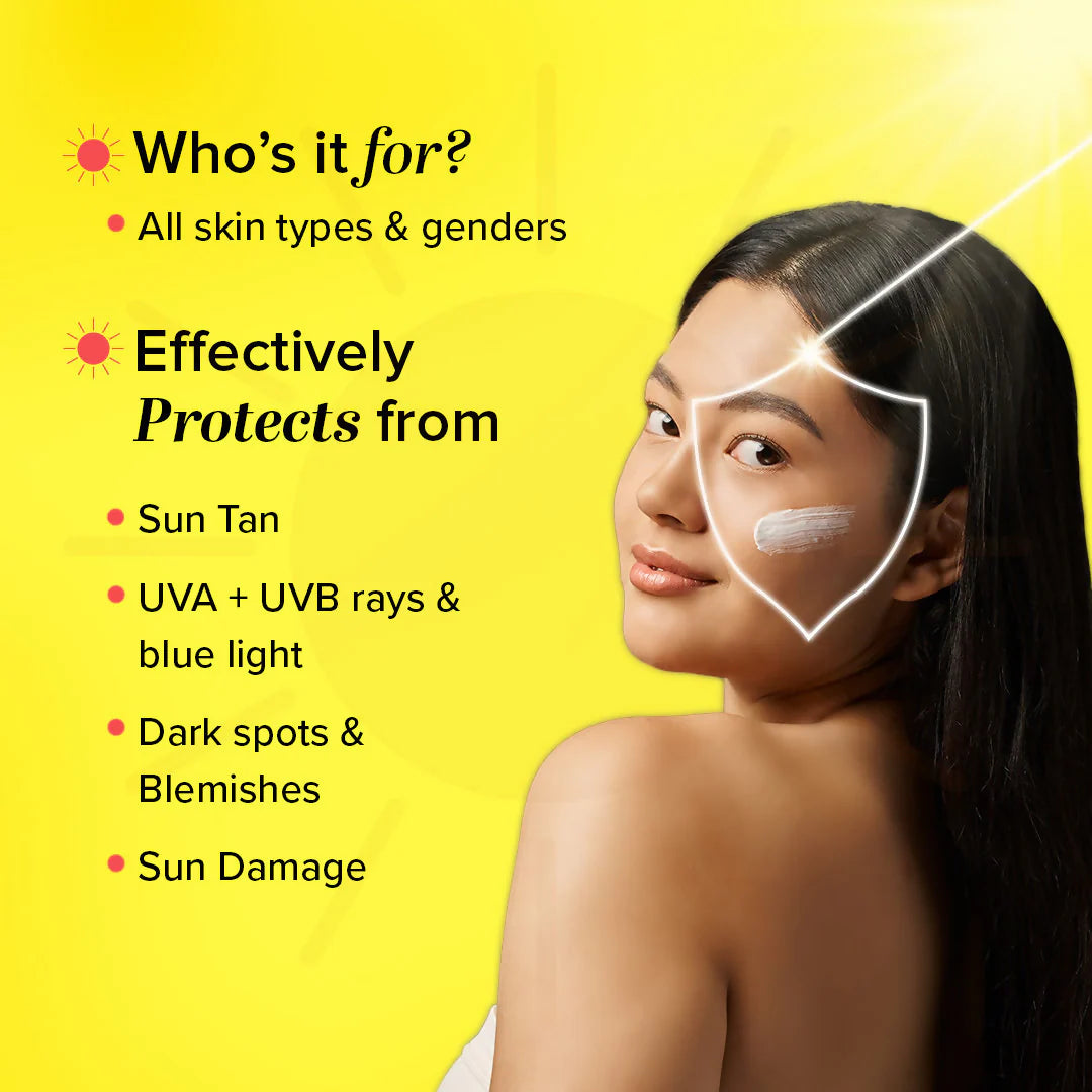 Khadi Natural Watermelon + Niacinamide Sunscreen SPF 50 PA+++ - 100 gm