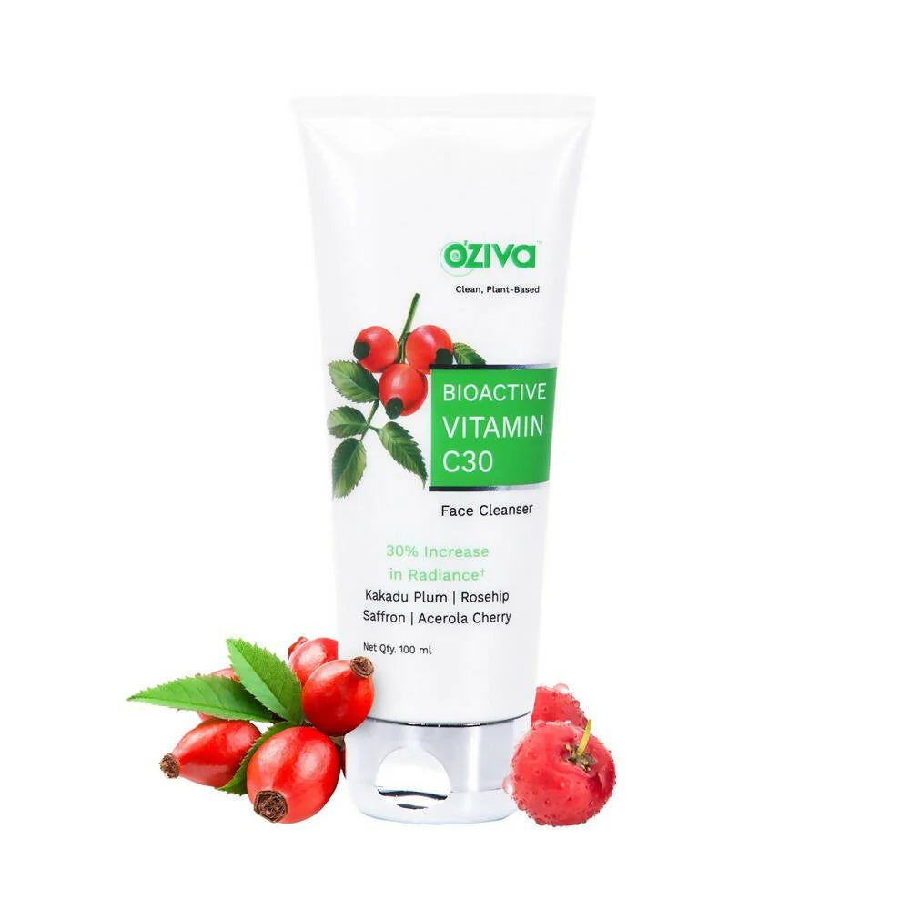 OZiva Bioactive Vitamin C30 Face Cleanser -