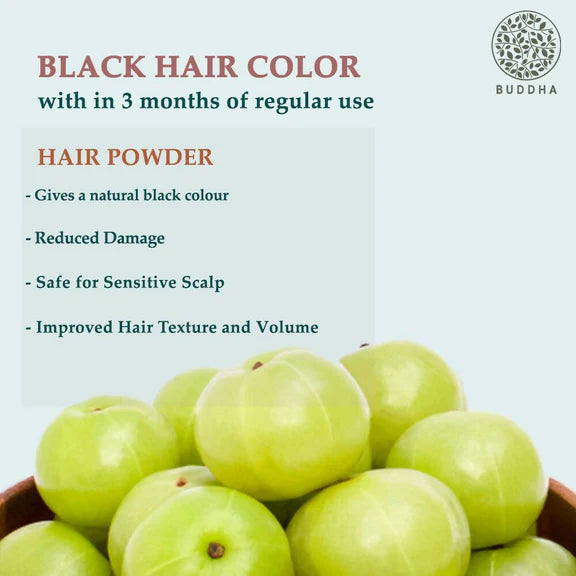 Buddha Natural Black Hair Color - 50 gm