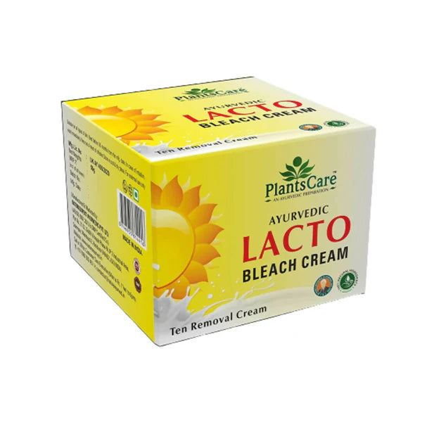 Plants Care Ayurvedic Lacto Bleach Cream - 50 gm