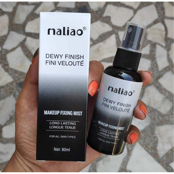 Maliao Professional Matte Look Dewy Finish Makeup Fixing Mist - 80 ml